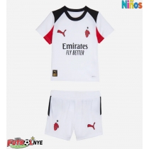 Camiseta AC Milan Luka Modric #14 Visitante Equipación para niños 2025-26 manga corta (+ pantalones cortos)